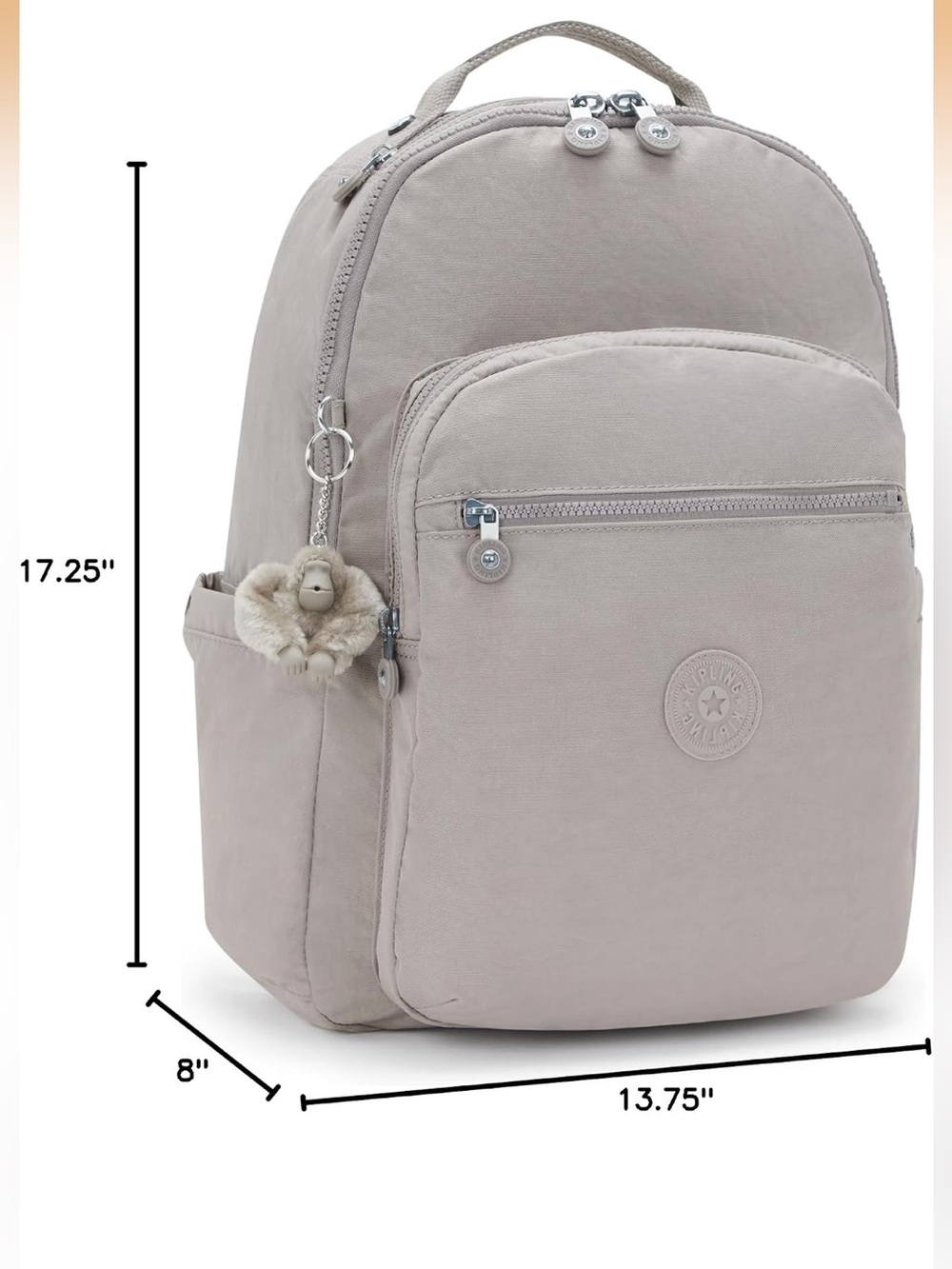 NWT Kipling Seoul 15" backpack - Picture 2 of 6